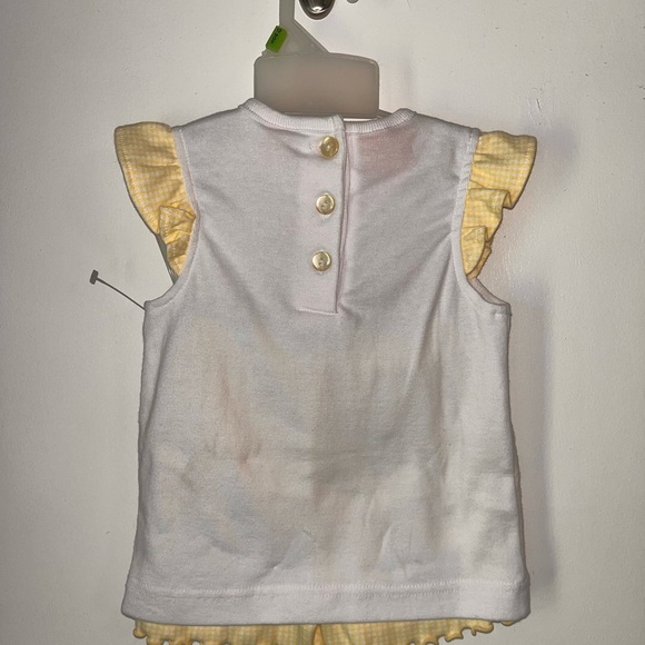 Kids Yellow and White Matching Set - Picture 3 of 3